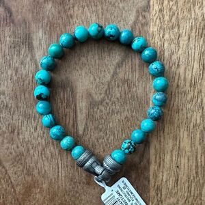 Esquire Turquoise Beaded Bracelet